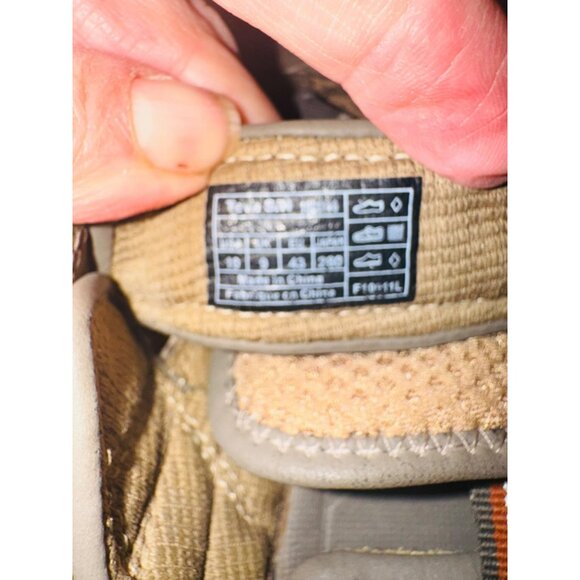 Teva Leather Upper Outdoor Hiking Trail Sandals 10 adjustable Straps Cushion - Picture 5 of 11